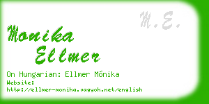 monika ellmer business card
